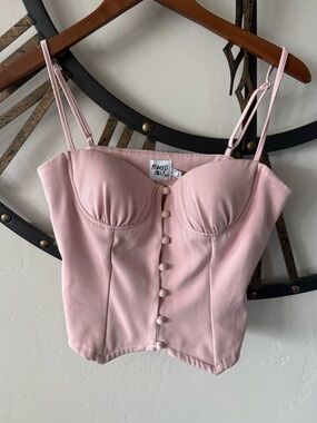 Princess Polly Pink Bustier Top